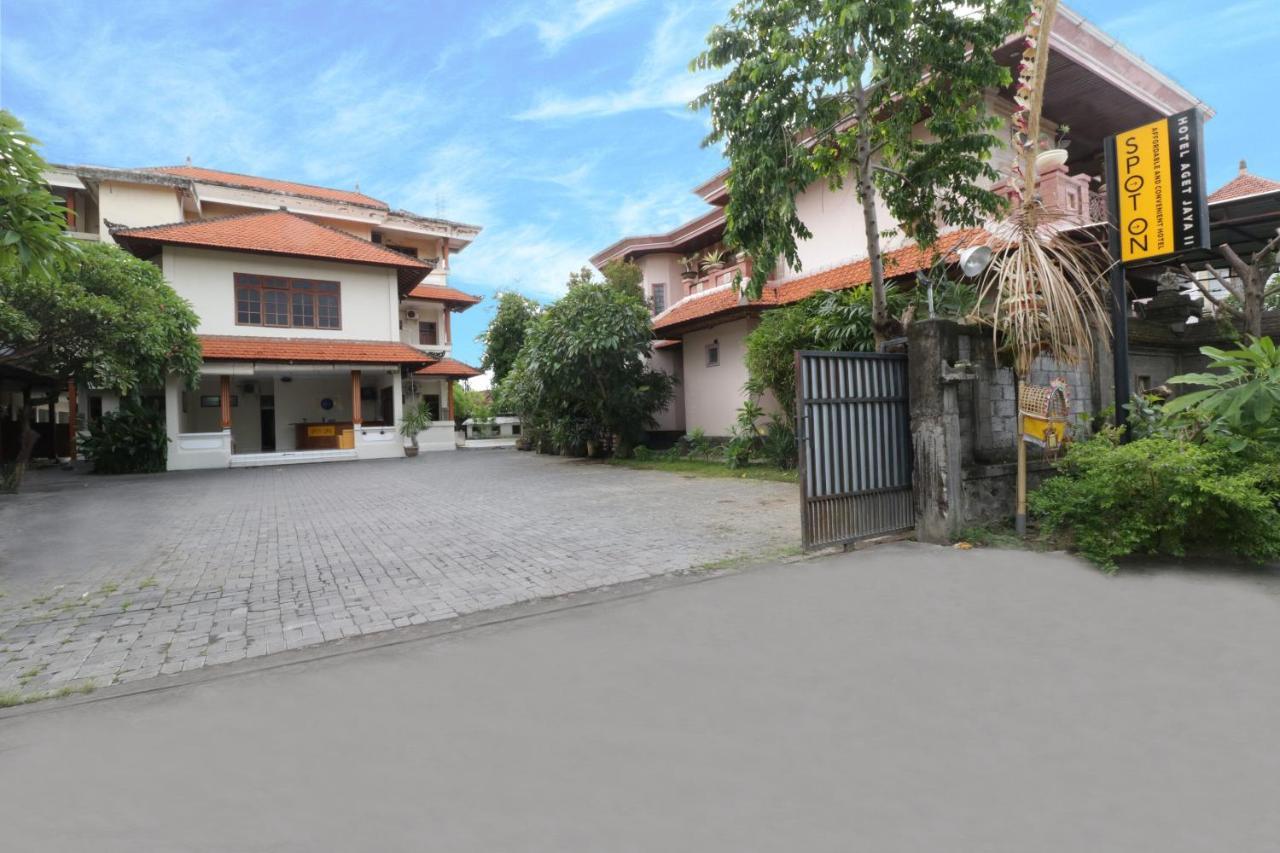 Spot On 2426 Hotel Aget Jaya II Denpasar Kültér fotó